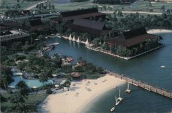 Polynesian Village Resort, Walt Disney World Postcard