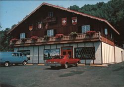 The Alpine, Inc. German Style Restaurant, Honesdale, PA Postcard