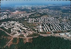Fort Knox US Army Base Aerial View Postcard