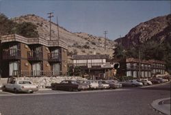 Ponderosa Motel Postcard
