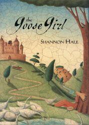 The Goose Girl by Shannon Hale, Art by Alison Jay Postcard