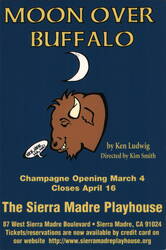 Moon Over Buffalo Play, Sierra Madre Playhouse Postcard