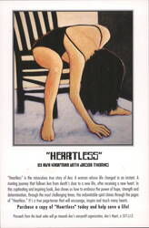 "HEARTLESS" Book by Ava Kaufman, Organ Donation Support Postcard
