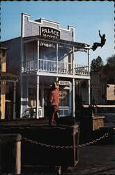 Action at the Stunt Show, Universal Studios Postcard