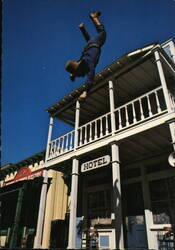 High Fall at Universal Studios Action Arena Postcard