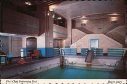The Queen Mary Hotel - Swimming Pool Postcard