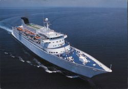 mv Ocean Pearl Cruise Ship Postcard