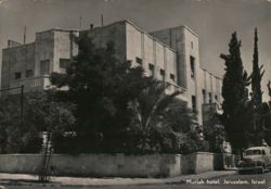 Moriah Hotel, Jerusalem Postcard