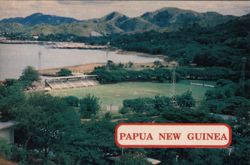 Hubert Murray Stadium, Port Moresby Postcard