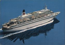 Royal Viking Star Cruise Ship, Juneau, AK Postcard
