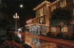 Night View of Nanlin Hotel, Suzhou Postcard
