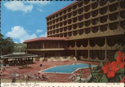 Guam Hilton Hotel, Ipao Beach, Tumon Bay Postcard