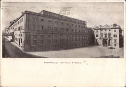 Pontificio Istituto Biblico, Rome Postcard