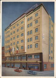 Hotel Metropole, Roma Postcard