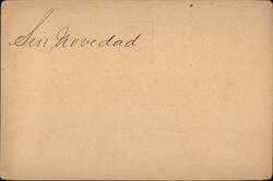 "Sin Novedad" Handwritten Message, Cuban Postcard Postcard