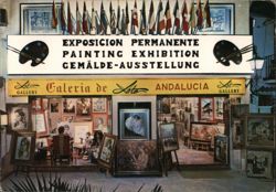 Galeria de Arte Andalucia, Painting Exhibition Postcard