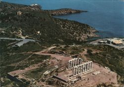 Temple of Poseidon, Sounion Postcard