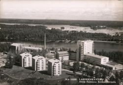 Lappeenranta, South Saimaa Central Hospital Aerial View Postcard