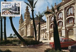 Monte Carlo Casino & Terraces, Monaco Postcard