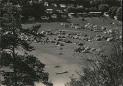 Vranov Dam Autocamping Camp, Bítov Bay Postcard