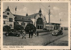Witten-West Train Station, Witten Postcard