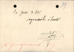 Czechoslovakian State Farm Administrative Request, Nové Stráže, Lány, 1959 Postcard