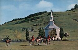 Lot of 900 Unused Postcards: Our Lady of Loretto Mission Church, Nicasio CA Postcard