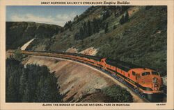 Great Northern Railway's Streamlined Empire Builder Postcard