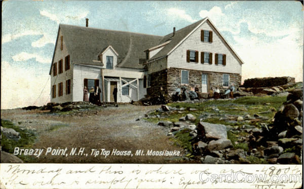 Tip Top House Mt. Moosilauke Breezy Point New Hampshire