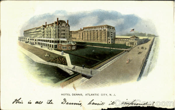 Hotel Dennis Atlantic City New Jersey