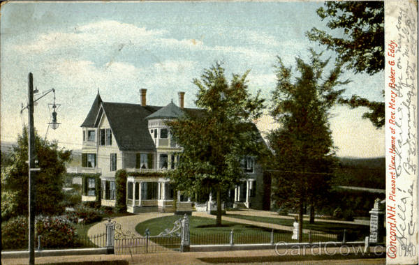 Pleasant View Home Of Rev. Mary Baker G. Eddy Concord New Hampshire