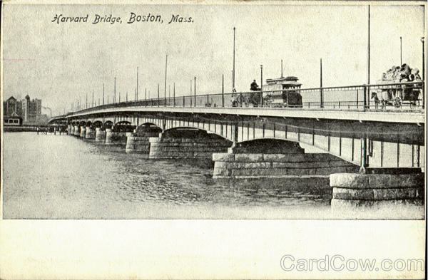 Harvard Bridge Boston Massachusetts