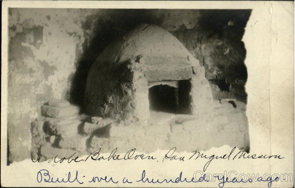 Adobe Bake Oven San Miguel California