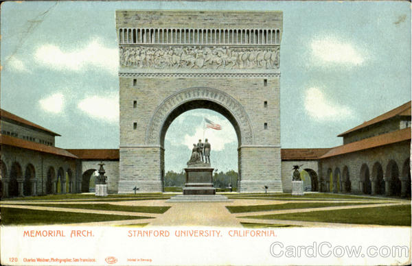 Memorial Arch, Stanford University Palo Alto California