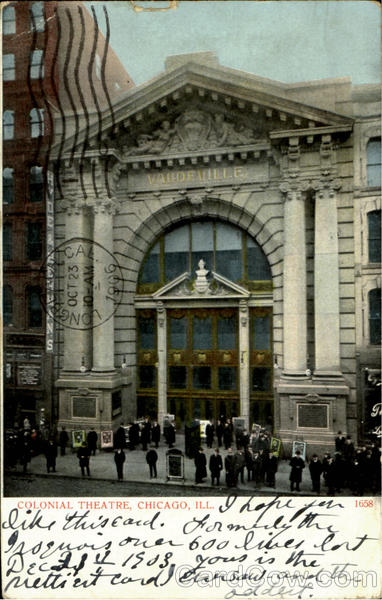 Colonial Theatre Chicago Illinois