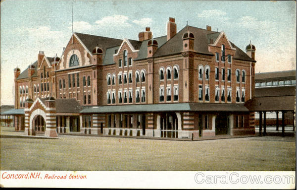 Railroad Station Concord New Hampshire
