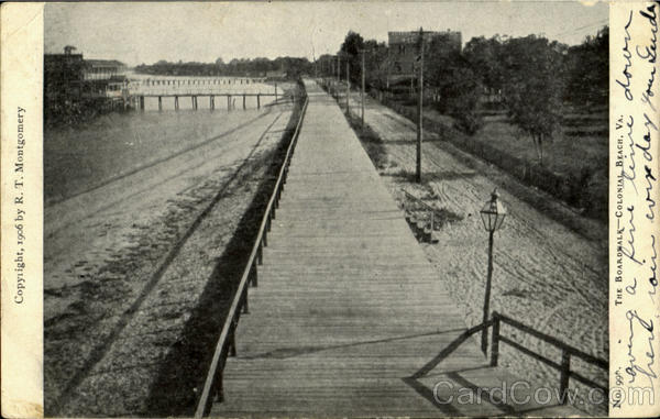 The Boardwalk Colonial Beach Virginia