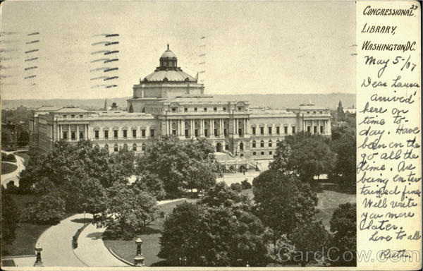 Congressional Library Washington District of Columbia