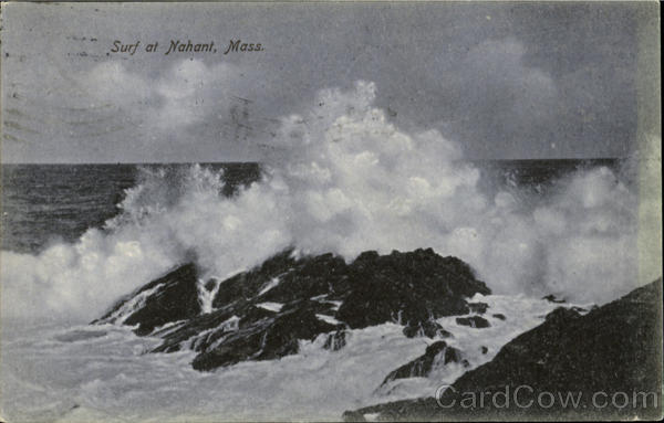 Surf At Nahant Massachusetts