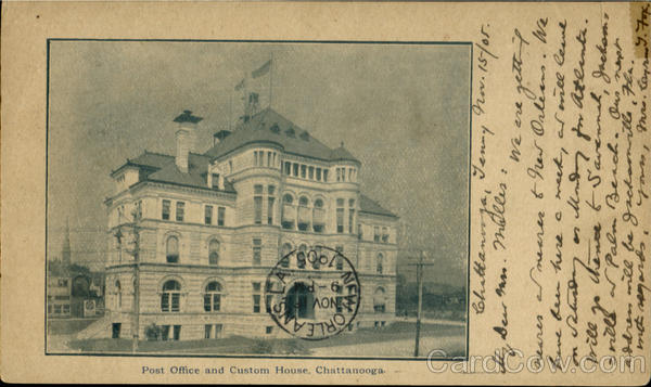 Post Office And Custom House Chattanooga Tennessee