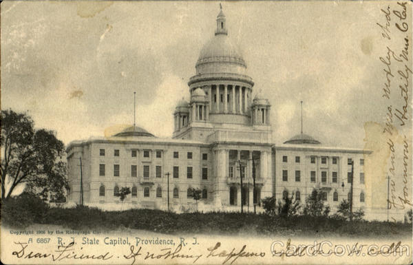 R. I. State Capitol Providence Rhode Island