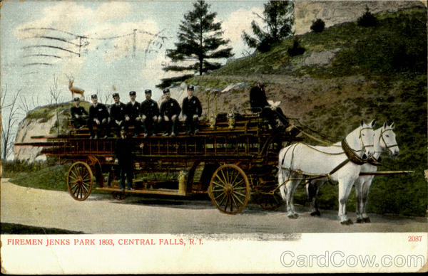Firemen Jenks Park Central Falls Rhode Island