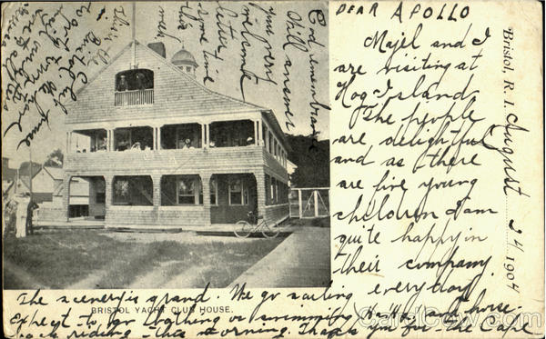 Bristol Yacht Club House Rhode Island
