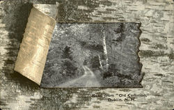 Road From Old Common Postcard