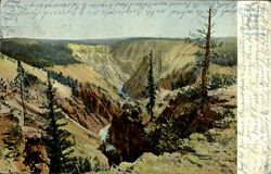 Yellowstone National Park Postcard Postcard