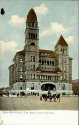 Bexar County Court House San Antonio, TX Postcard Postcard