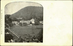 Carter Farm West Hickory, PA Postcard Postcard