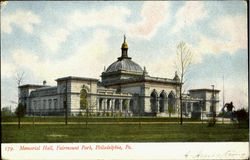 Memorial Hall, Fairmount Park Philadelphia, PA Postcard Postcard