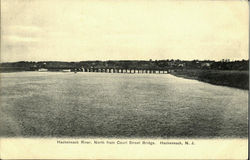 Hackensack River New Jersey Postcard Postcard