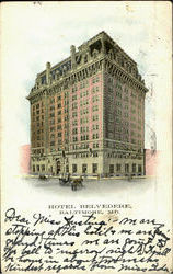 Hotel Belvedere Postcard